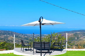 Villa panoramica con idromassaggio in cilento